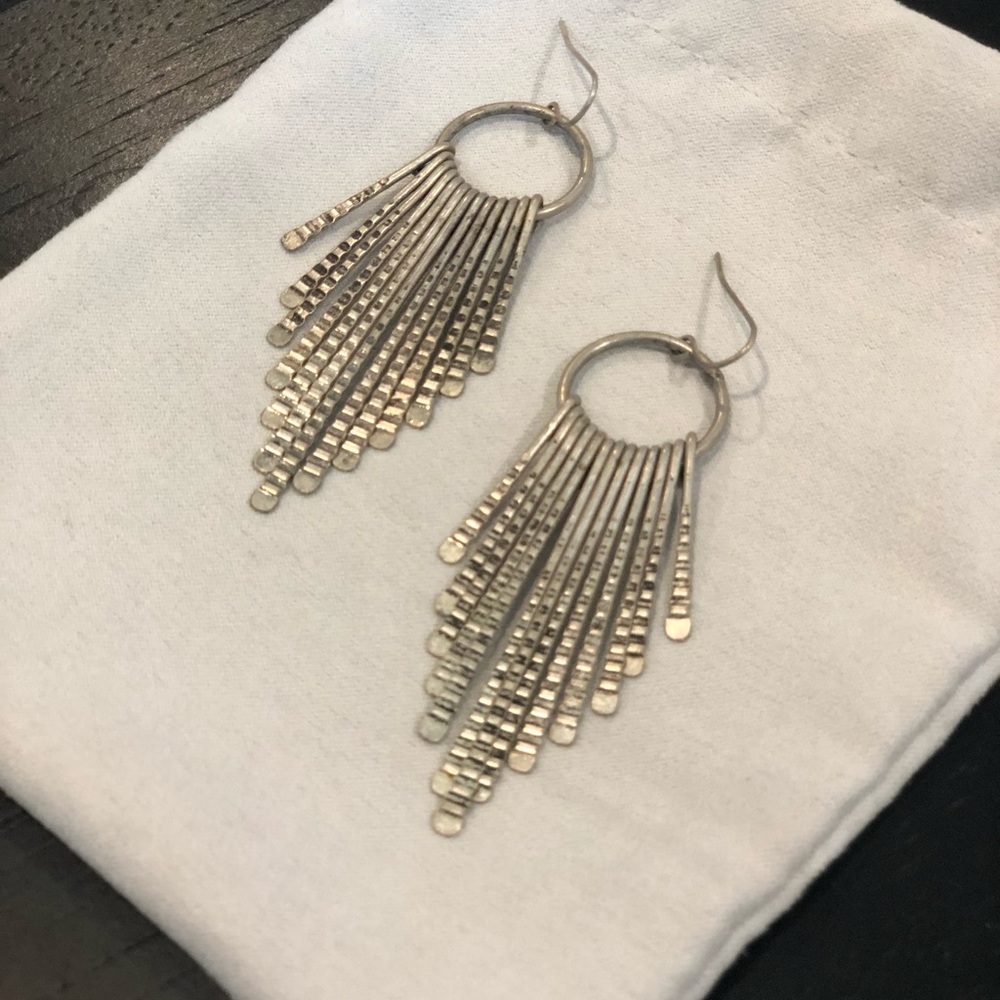 Sterling Silver Statement Earrings